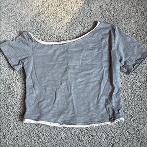 Gray Women's Top